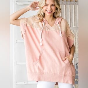 HP15 Oli & Hali Pink Hooded Sweatshirt